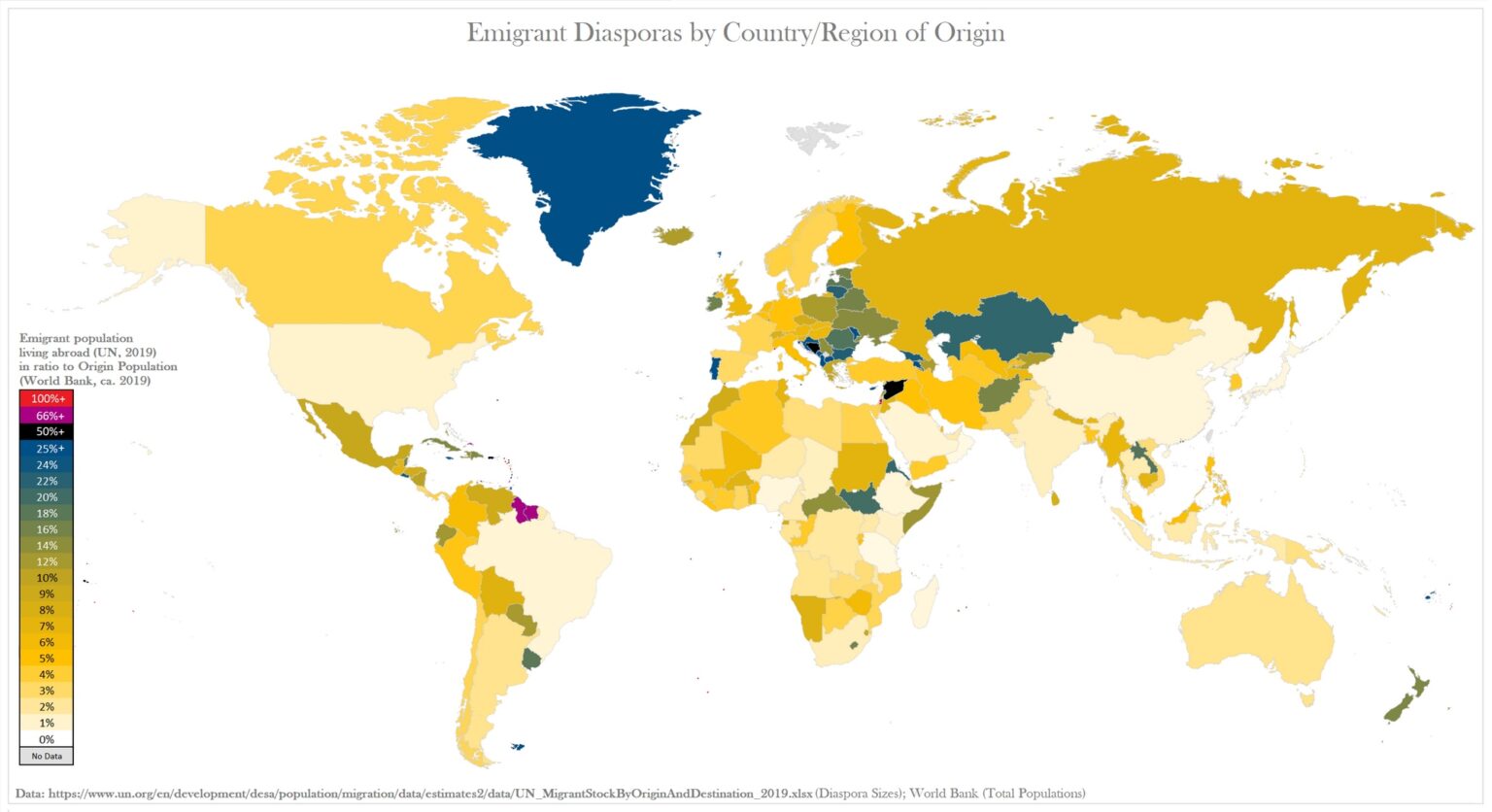 Immigrants Mapped Vivid Maps