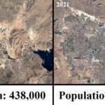 Growth of Las Vegas mapped