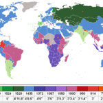 Rail Gauge World Map