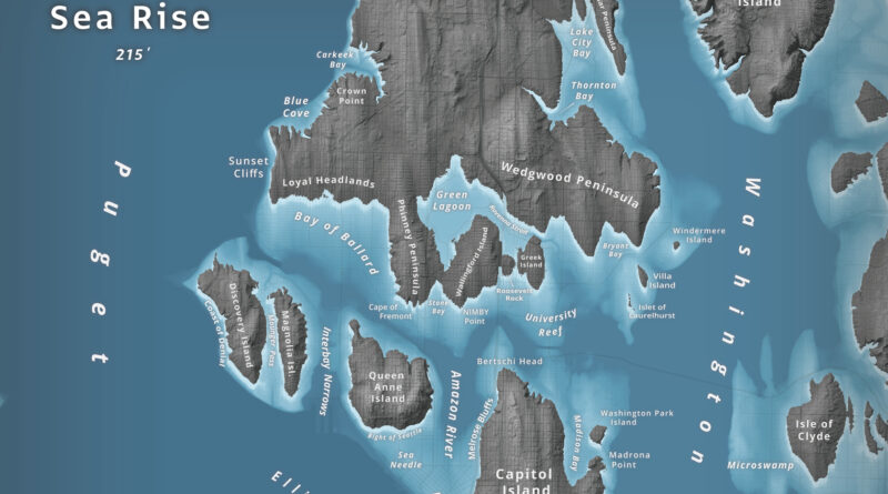 Sea lever rise in Seattle