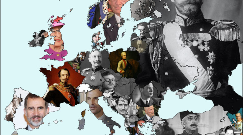 Last monarch of every European country