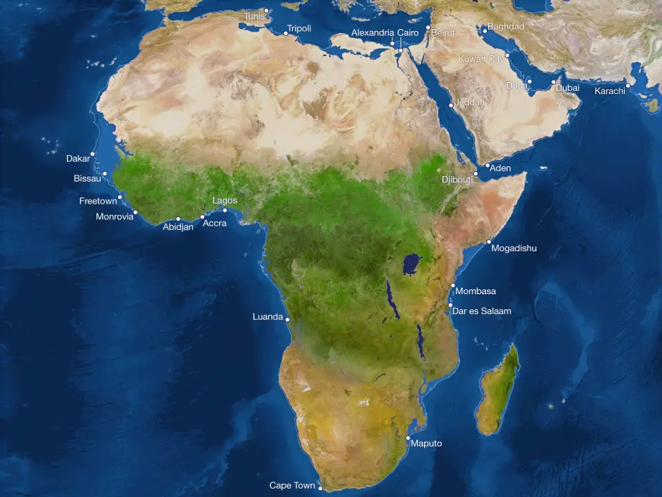 Africa without ice