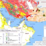 Persian gulf ethnicity map