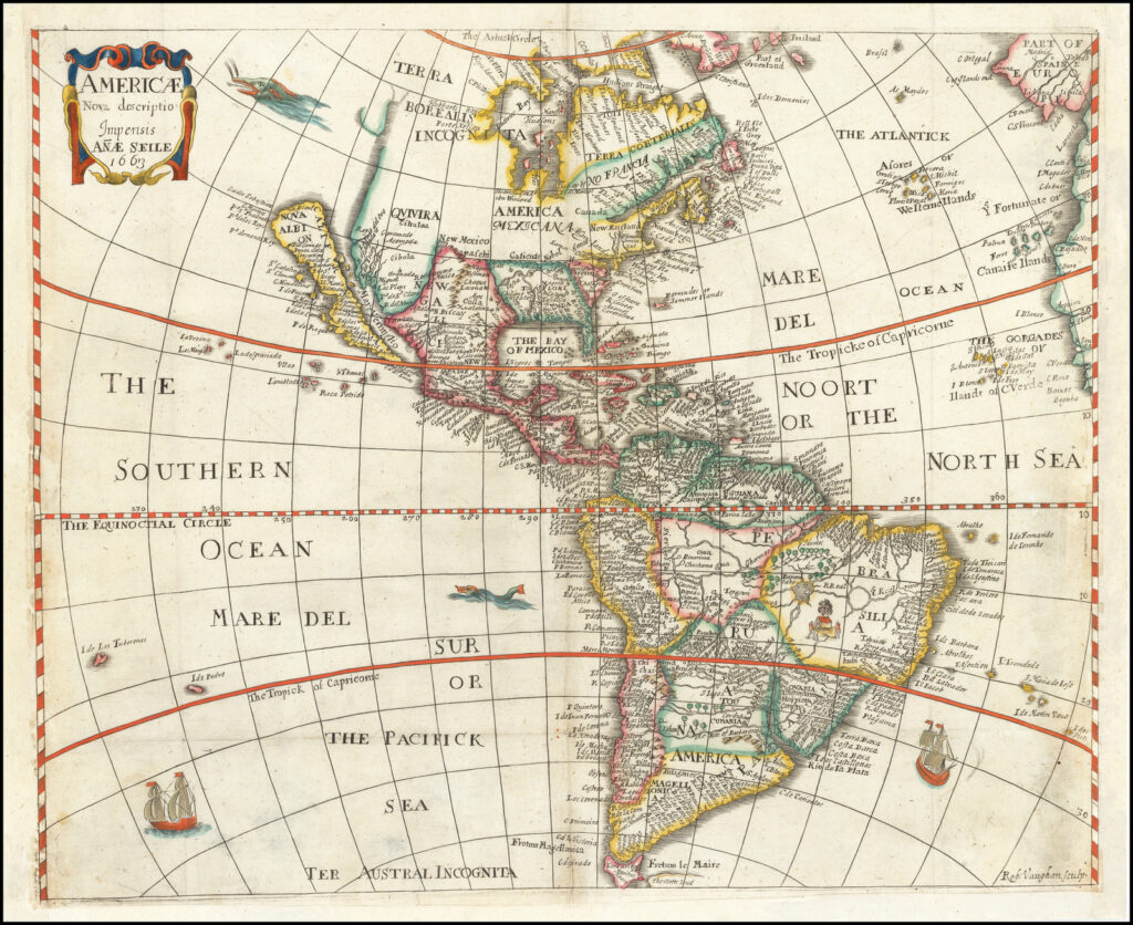 Americae Nova Descriptio - 1663