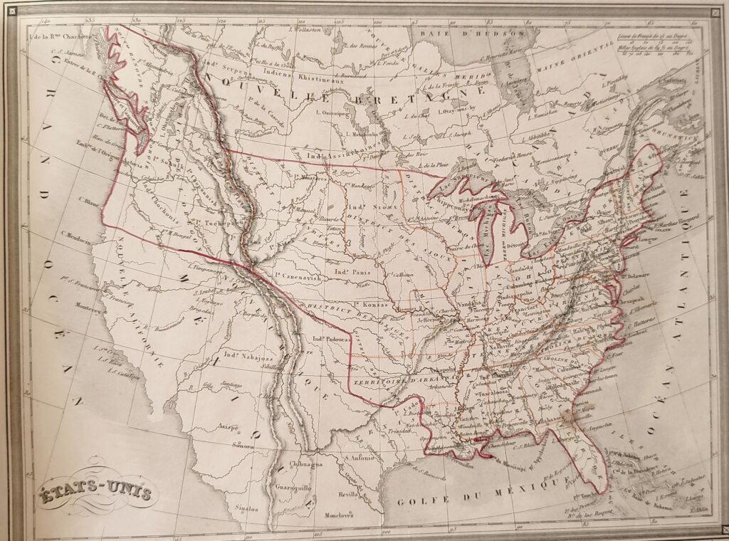 America in 1843