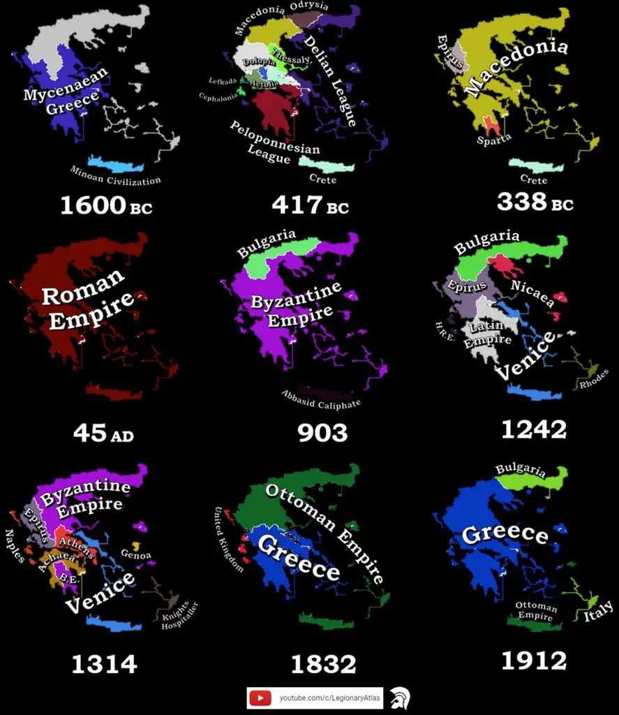 The Fascinating Maps of Modern Greek History