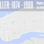 Mapping the skyscrapers of Manhattan Mapping the skyscrapers of Manhattan by use & date (1874 - 1900)