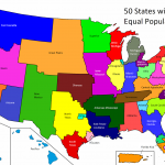 United States: 50 States with Equal Population