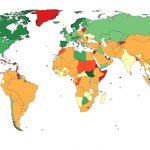 Net migration rate (2016) Net migration rate by country (2016)