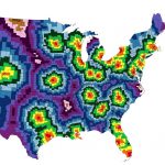 U.S. Counties away from nearest NFL Stadium