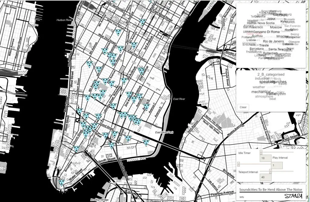 Soundcities: To Be Herd Above The Noise