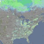 Light Pollution Map (North America)