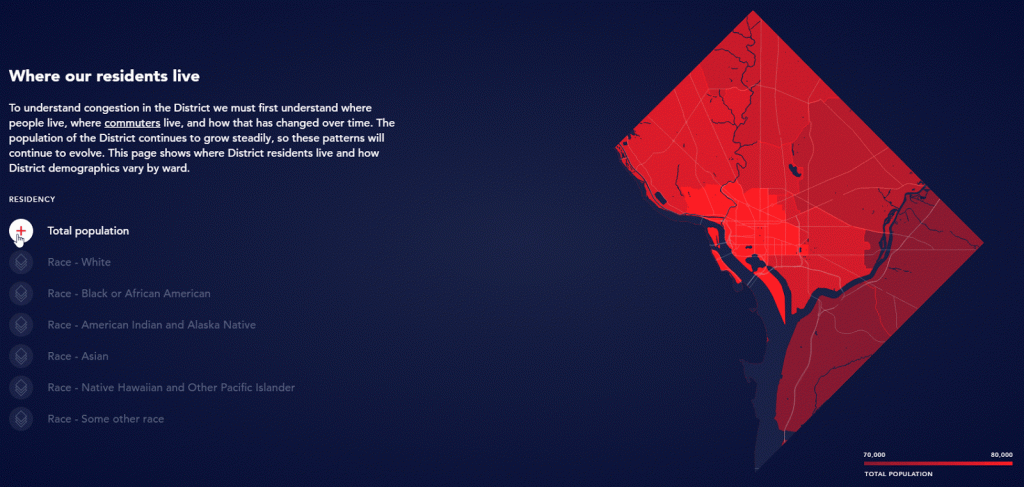 Where DC residents live