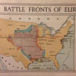 The battle fronts of Europe