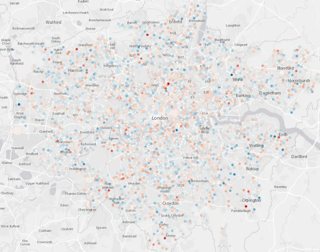 London crime prediction (2017) - Vivid Maps