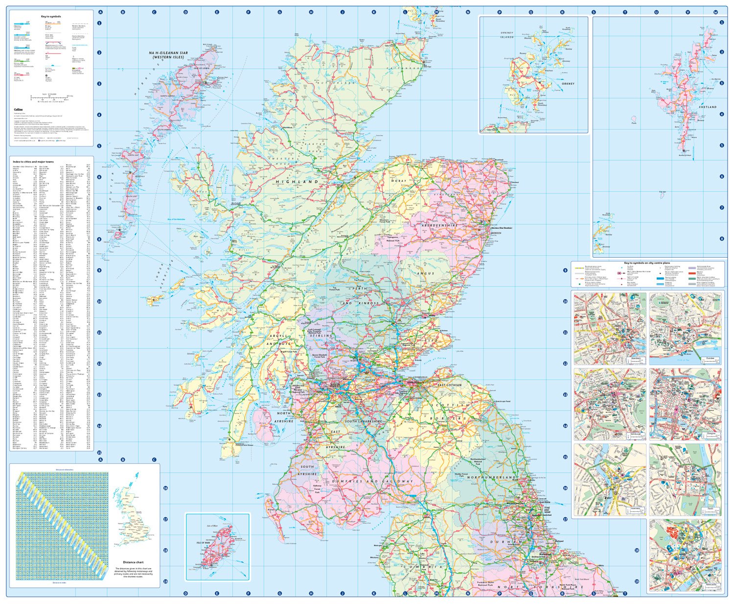 Scotland_Travel_map2 - Vivid Maps