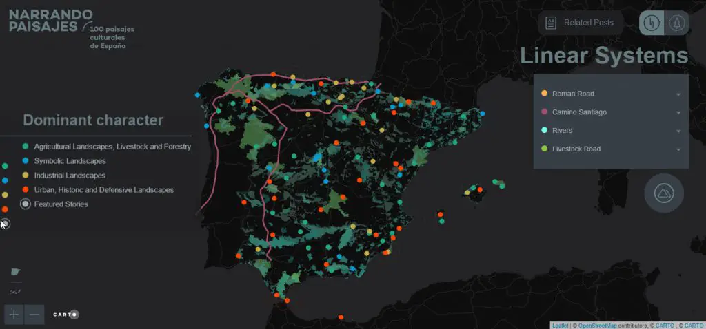 100 Cultural Landscapes in Spain