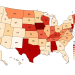 High School Graduation % in the U.S.
