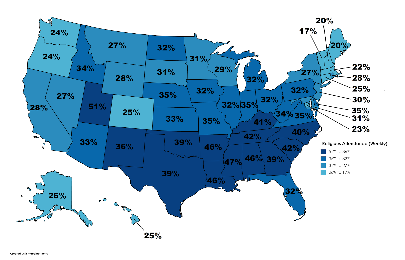 USA_religon - Vivid Maps