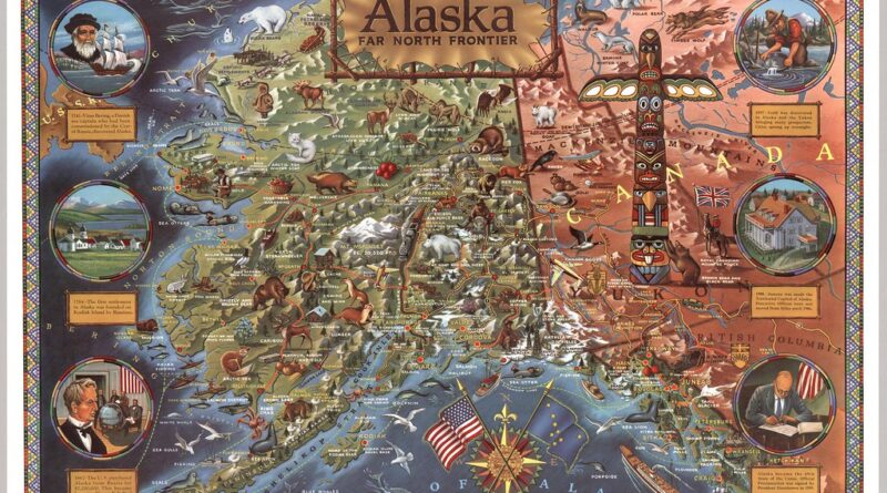 Alaska far north frontier (1959 map)
