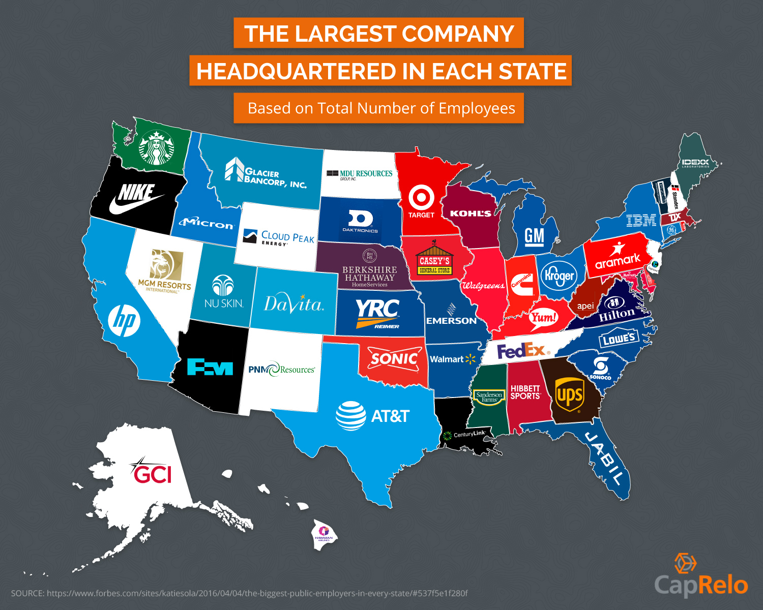 US-biggest-company - Vivid Maps