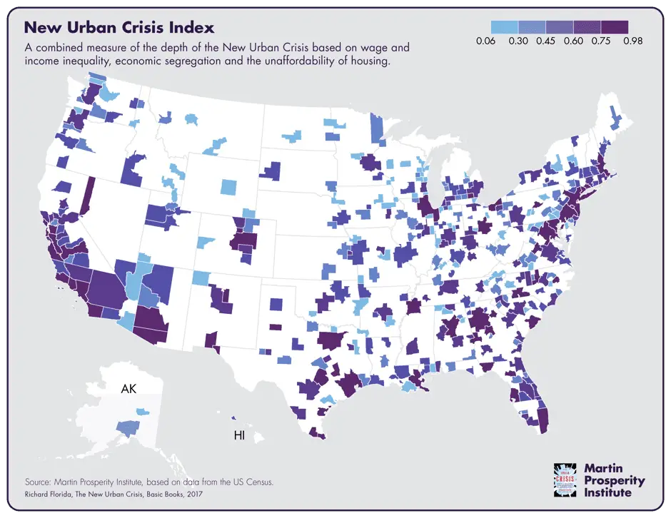 The New Urban Crisis - Vivid Maps