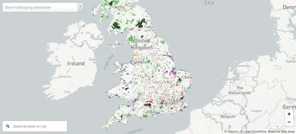 Who owns England?