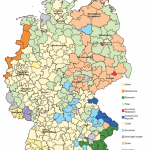 Germany biggest foreign nationality by district
