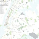 New York City subway track map