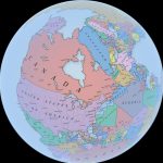Interactive Pangea map with international borders Globe of Pangea