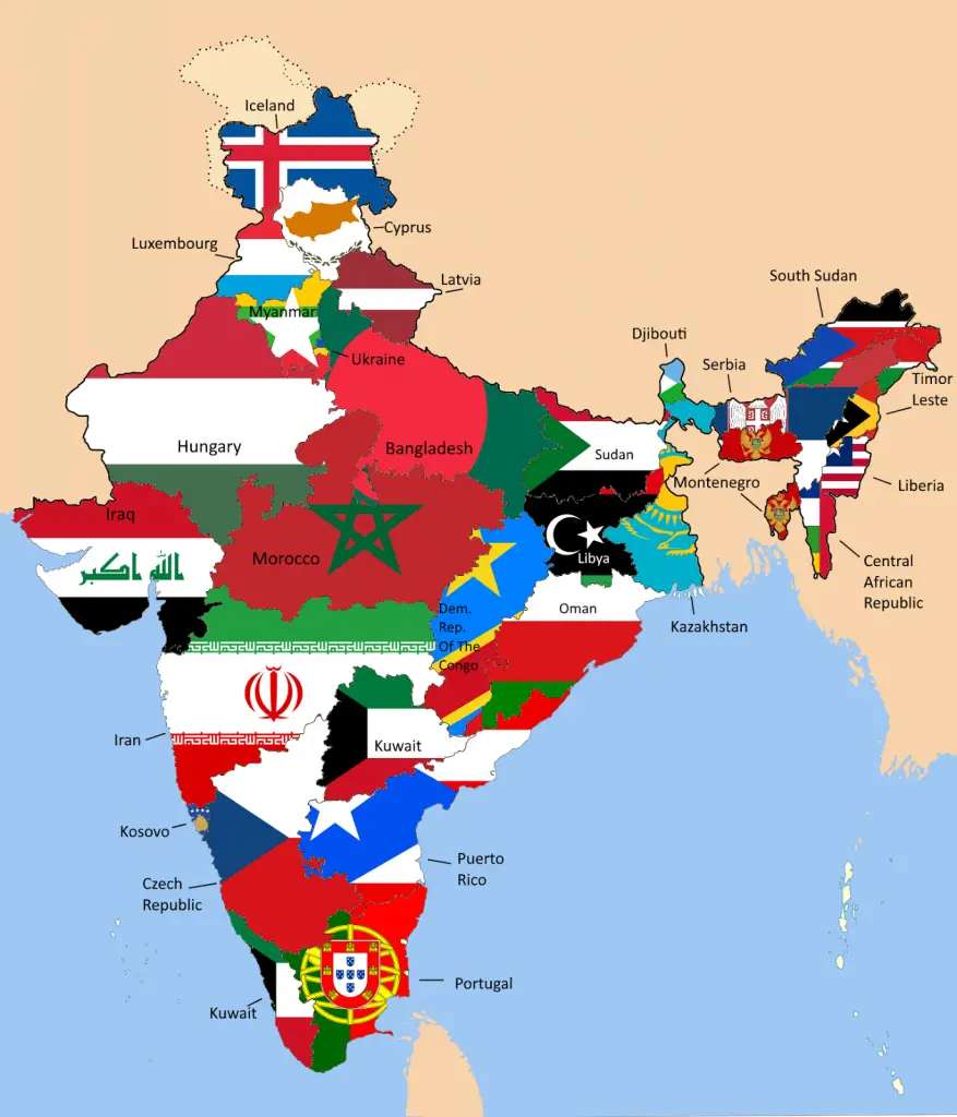 India States Compared To Countries Of Similar GDP Vivid Maps