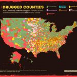 Drugged U.S. counties Most commonly detected drugs for drivers in fatal automobile accidents (1995 - 2013)