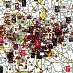 London map of the movie filming locations