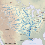 The Mississippi River basin