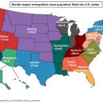 Worlds largest metropolitan areas population fitted into US states