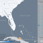 Where and when rivers flooded from Hurricane Irma