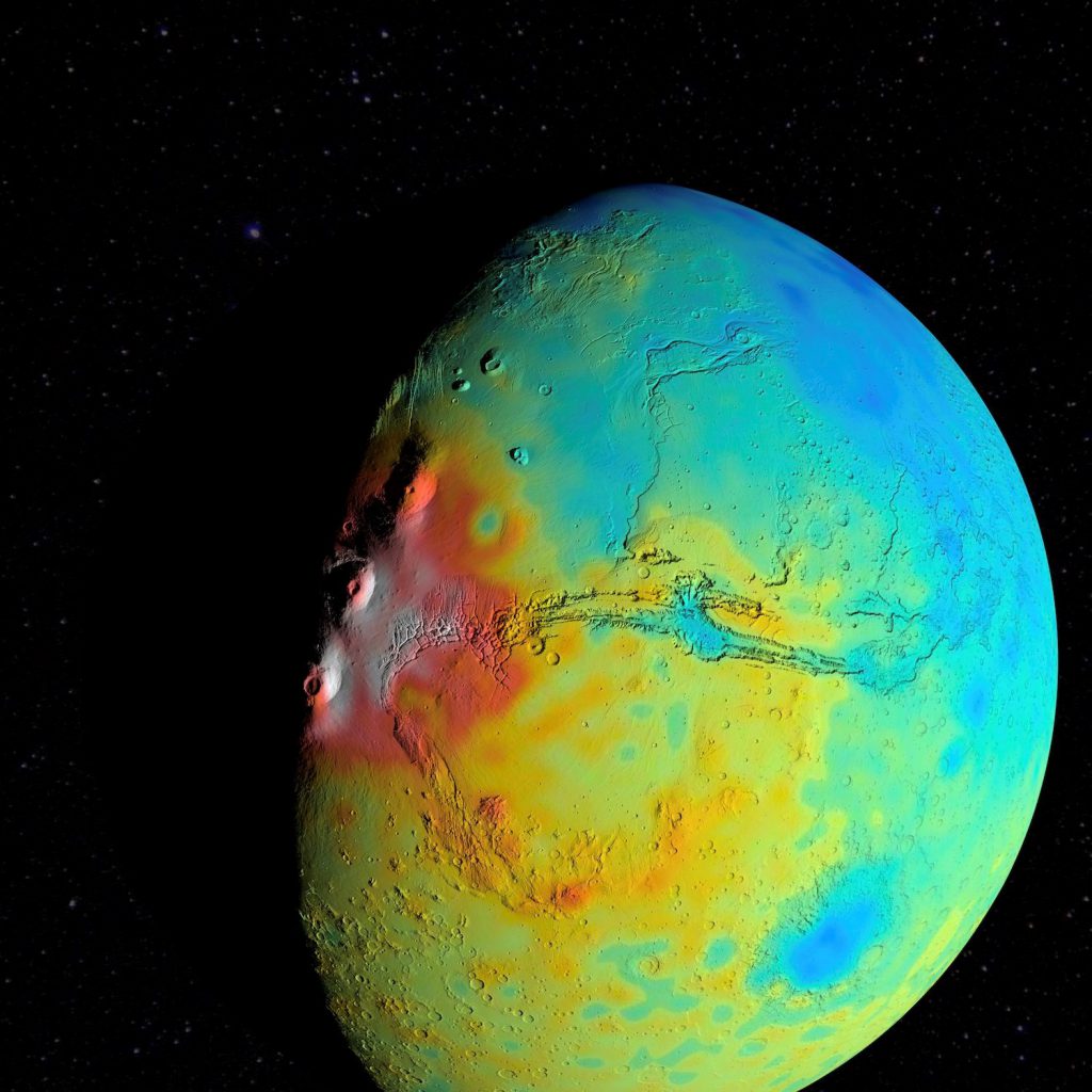 A new gravity map of Mars