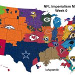 College Football Imperialism Map: Week 0