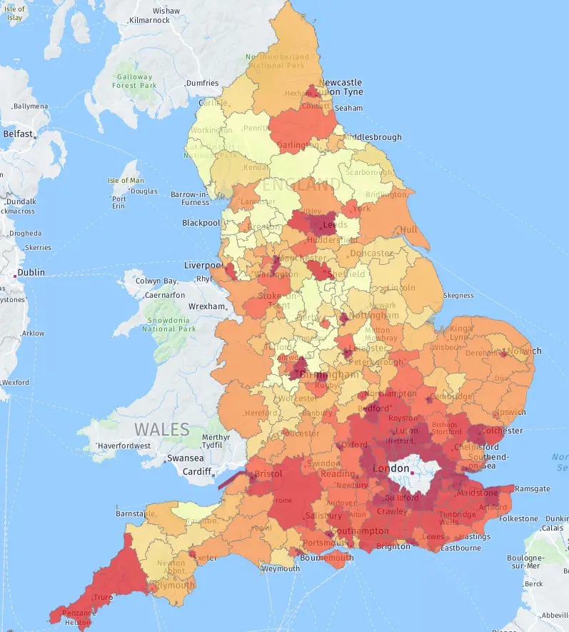 Migration from London, 2013 - 2016