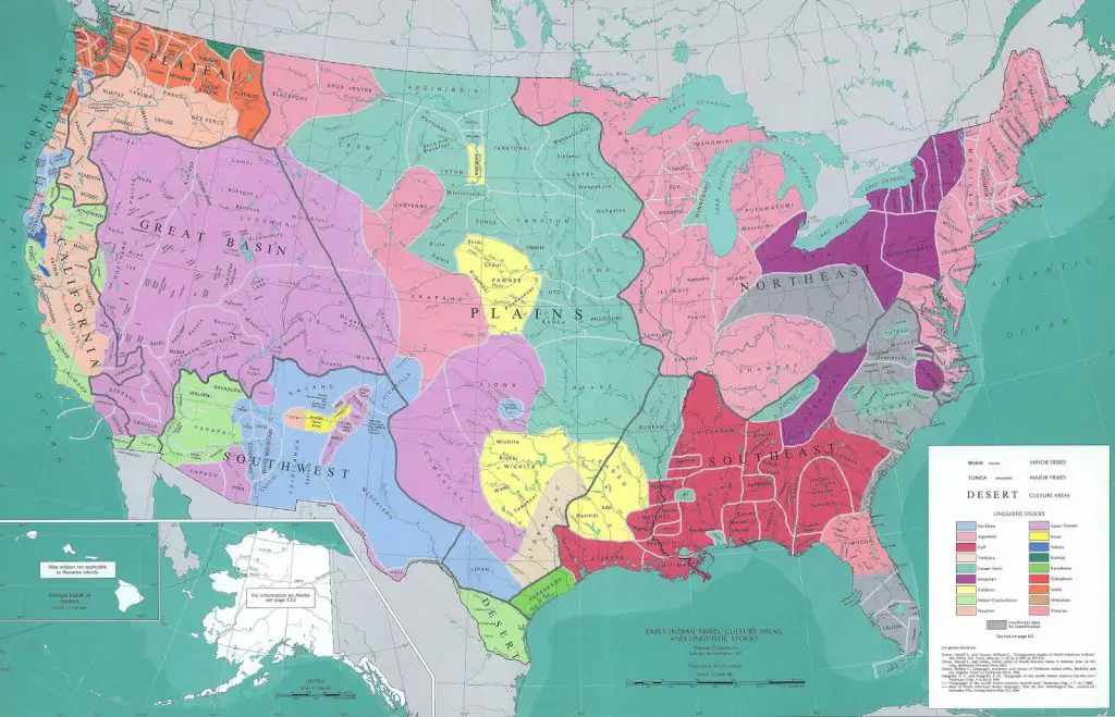 Languages of the US, before European colonization