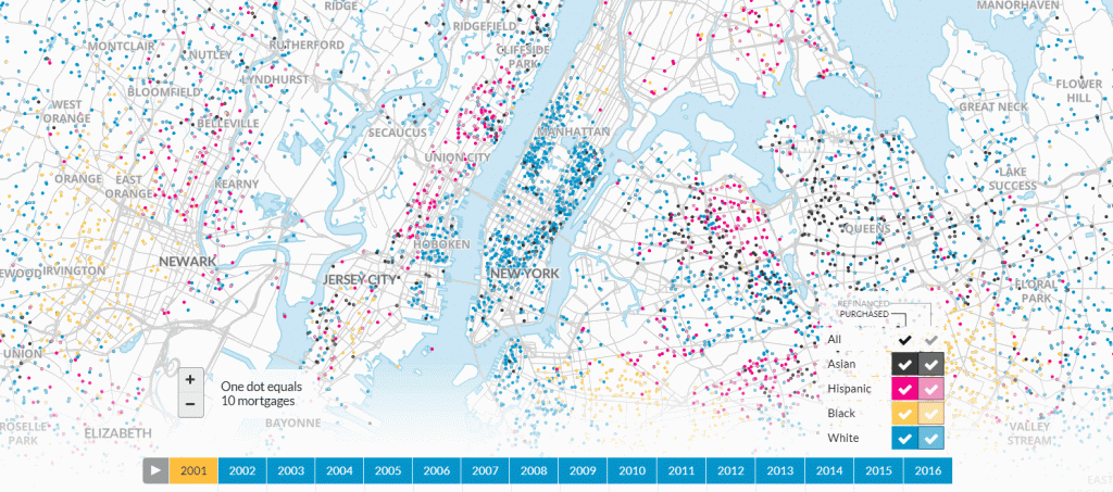 An interactive view of the housing boom and bust in the United States