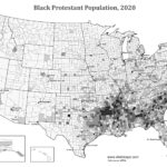 Where Black Protestant Adherence Was Strongest