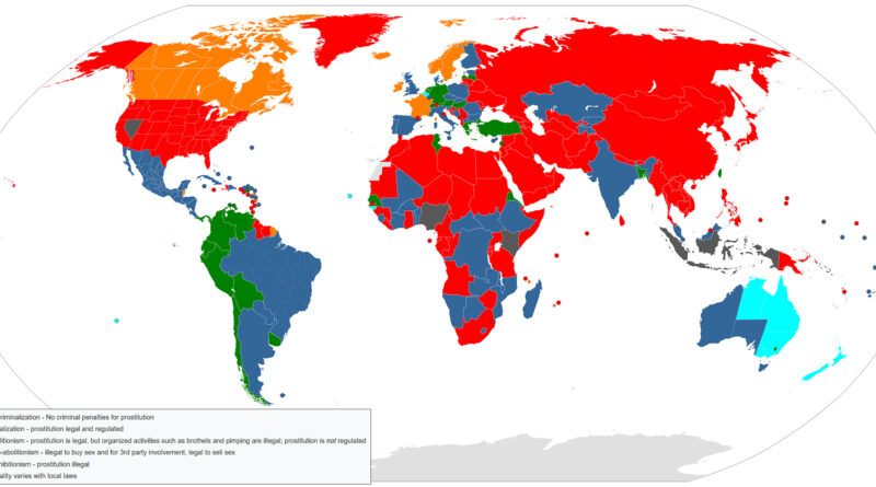 Prostitution laws worldwide