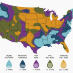 Water hardness in the United States mapped