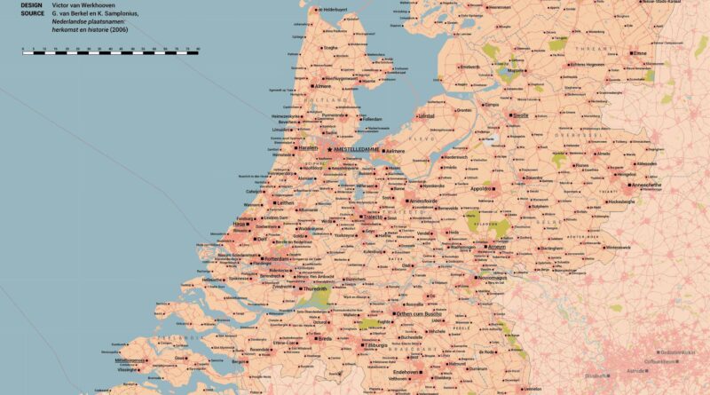Dutch Town Names in Their Oldest Written Forms