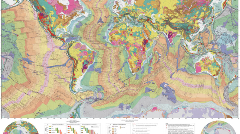 Detailed Geologic World Map
