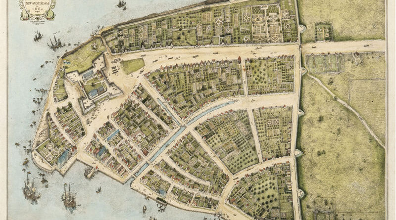 New Amsterdam mapped
