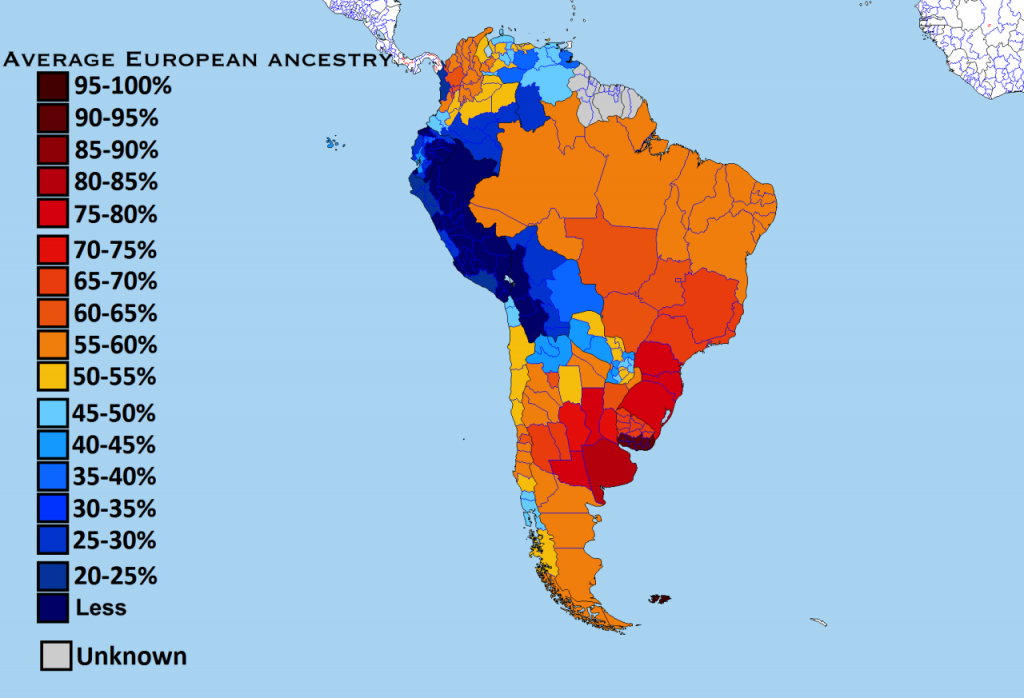 South america ancestry