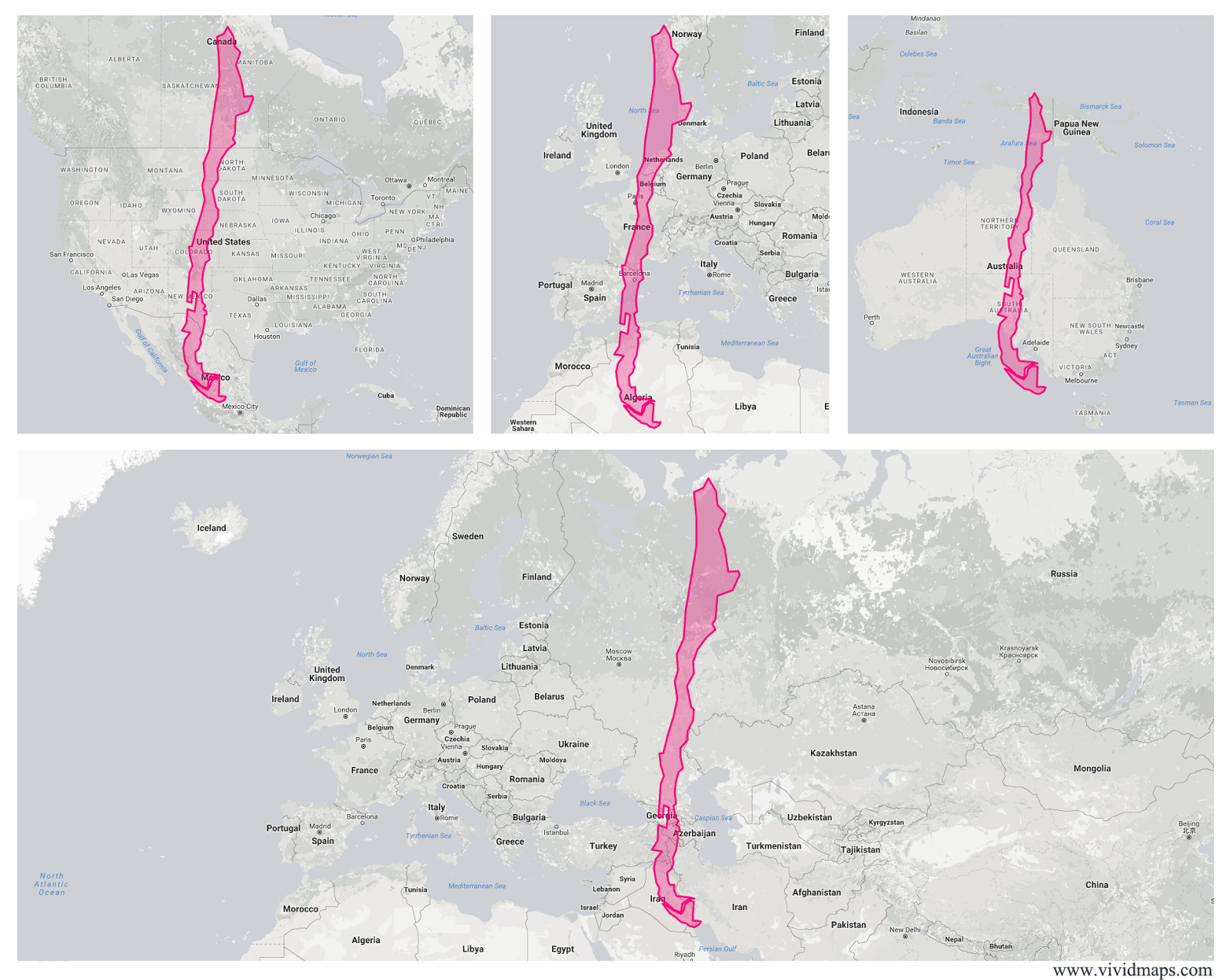 How Long Is Chile Vivid Maps   Chile 