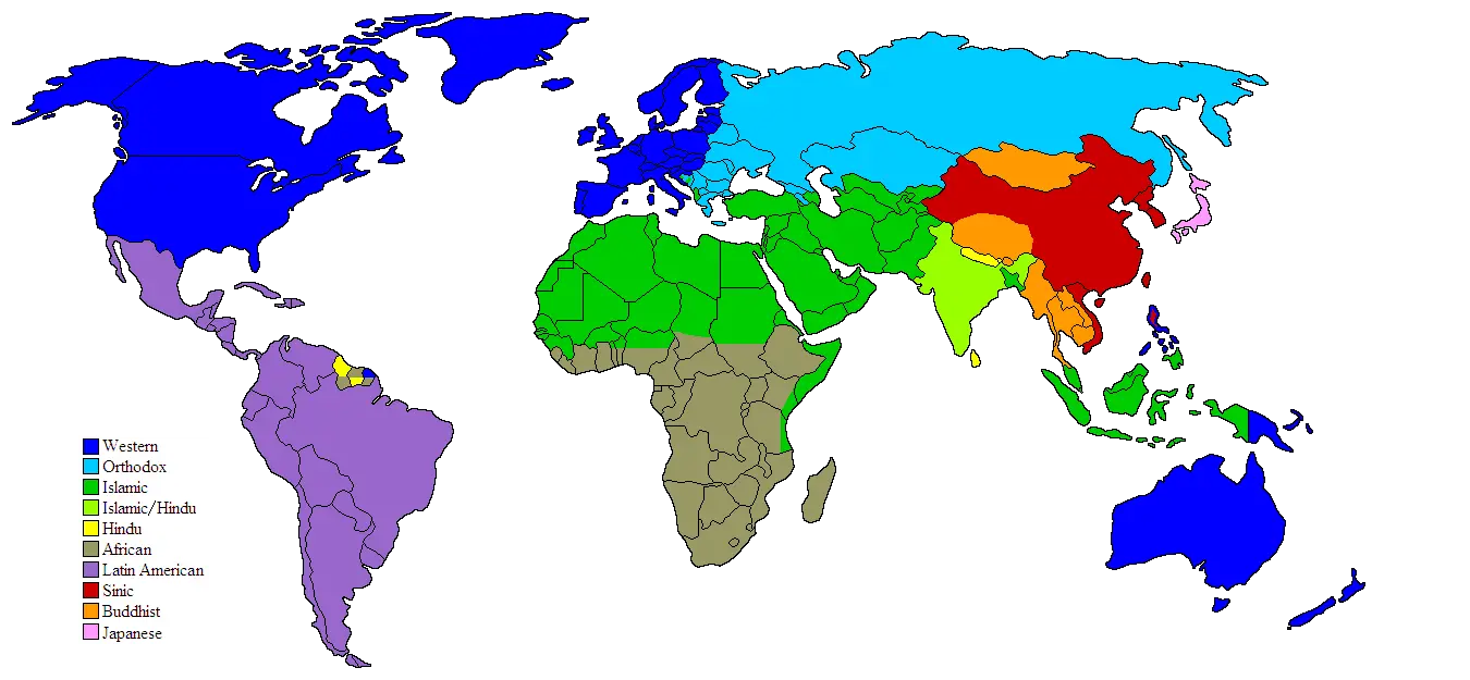 major-civilizations-per-clash-of-civilizations-huntington-1996